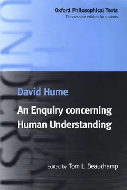 An Enquiry Concerning Human Understanding (English, David Hume | Tom L. Beauchamp) - Image 1 - BookBajar