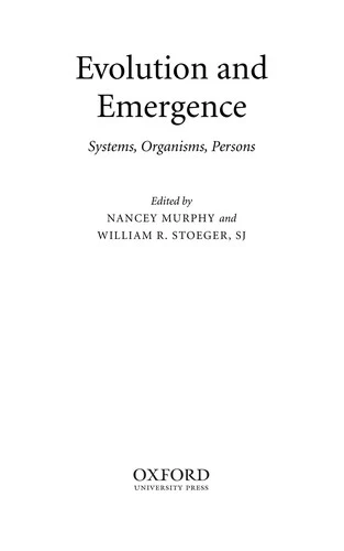 Evolution and Emergence (English, William R. Sj Stoeger | Nancey Murphy) - Image 1 - BookBajar