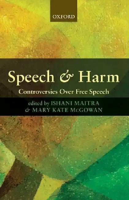 Buy Speech and Harm (English, Ishani Maitra | Mary Kate McGowan) Online at Best Price - BookBajar