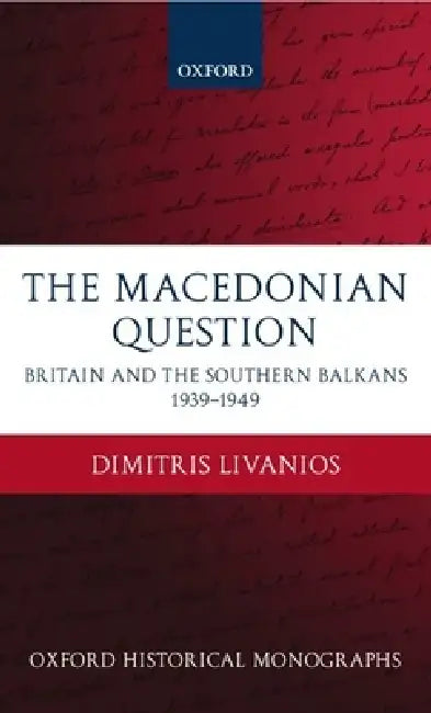 Buy The Macedonian Question (English, Dimitris Livanios) Online at Best Price - BookBajar