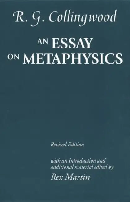 An Essay on Metaphysics (English, R. G. Collingwood | Rex Martin) - Image 1 - BookBajar