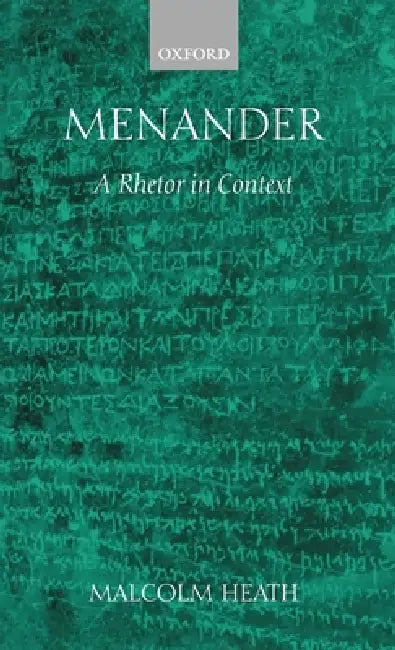 Buy Menander (English, Malcolm Heath) Online at Best Price - BookBajar