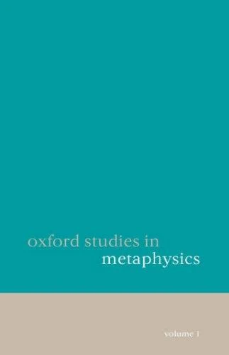 Oxford Studies in Metaphysics (English, Dean W. Zimmerman) - Image 1 - BookBajar
