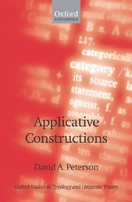 Buy Applicative Constructions (English, David A. Peterson) Online at Best Price - BookBajar