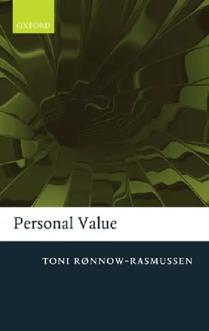 Buy Personal Value (English, Toni Ronnow-Rasmussen) Online at Best Price - BookBajar