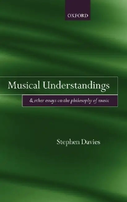 Musical Understandings (English, Stephen Davies) - Image 1 - BookBajar