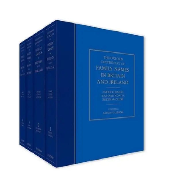 The Oxford Dictionary of Family Names in Britain and Ireland (English, Patrick Hanks | Richard Coates | Peter McClure) - Image 1 - BookBajar