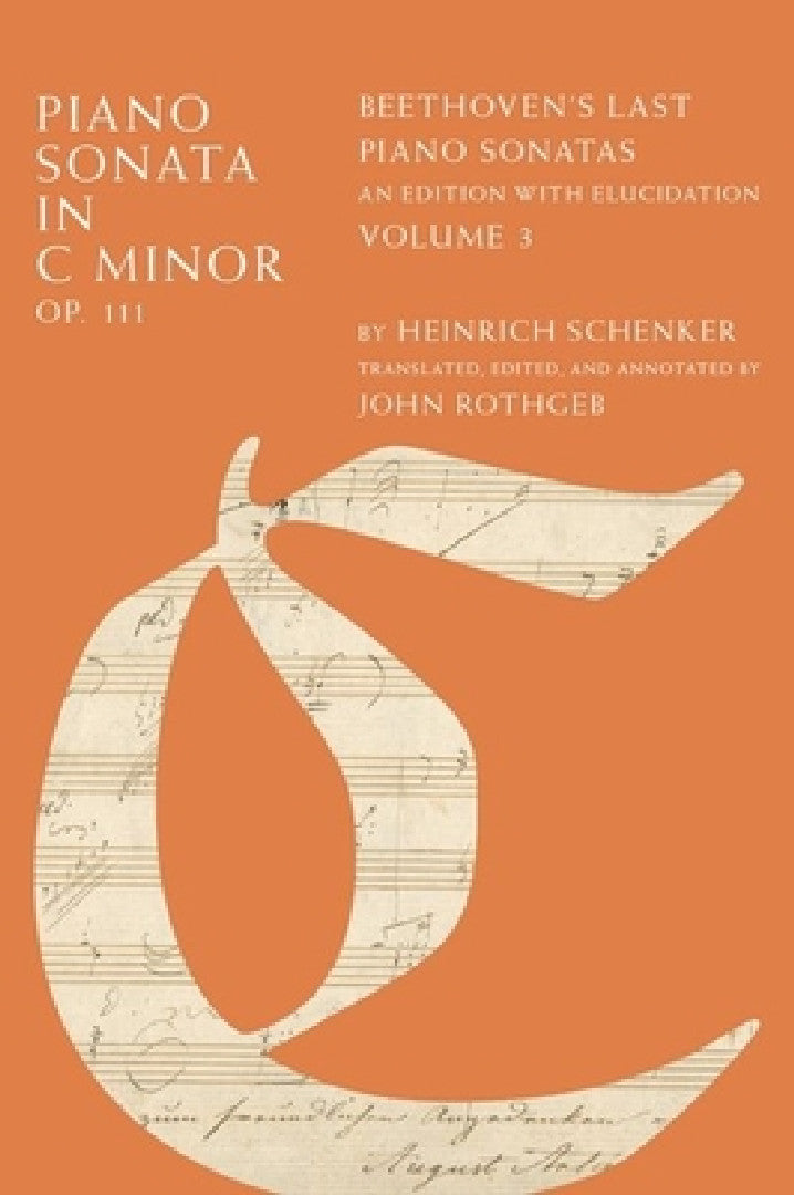 Buy Piano Sonata in C Minor, Op. 111 Vol 3 C (English, Rothgeb) Online at Best Price - BookBajar