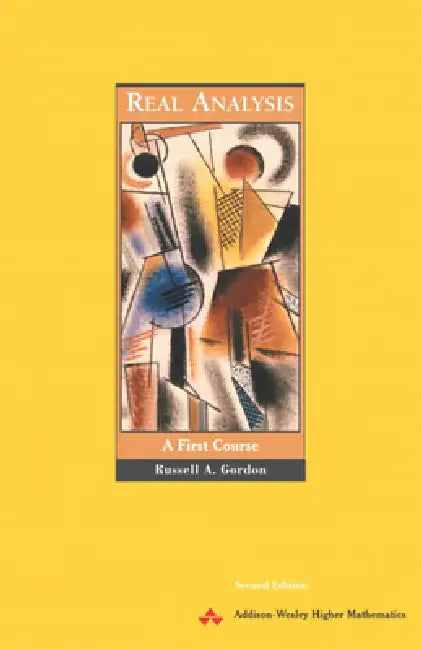 Buy Real Analysis (English, Russell Gordon) Online at Best Price - BookBajar