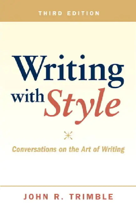 Buy Writing with Style (English, John Trimble) Online at Best Price - BookBajar