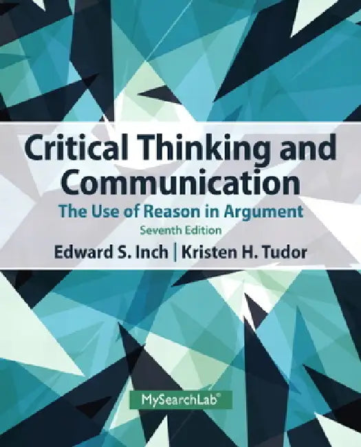 Critical Thinking and Communication (English, Edward Inch | Kristen Tudor) - Image 1 - BookBajar