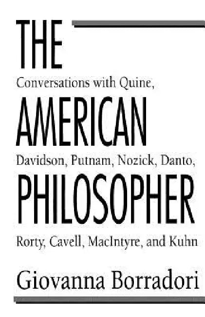 Buy The American Philosopher (English, Giovanna Borradori | Rosanna Crocitto) Online at Best Price - BookBajar