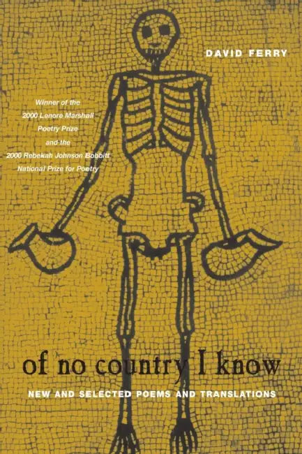 Buy Of No Country I Know (English, David Ferry) Online at Best Price - BookBajar