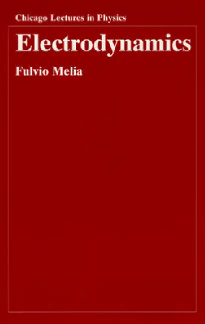 Buy Electrodynamics (English, Fulvio Melia) Online at Best Price - BookBajar