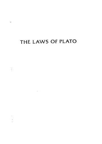 Buy The Laws of Plato (English, Plato | Thomas L. Pangle) Online at Best Price - BookBajar