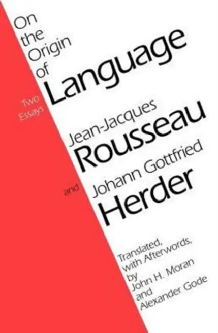 Buy On the Origin of Language (English, Jean-Jacques Rousseau | John H. Moran | Johann Gottfried Herder) Online at Best Price - BookBajar