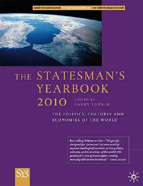 The Statesman's Yearbook 2010 (English, B. Turner) - Image 1 - BookBajar