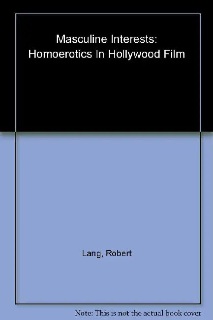 Masculine Interests (English, Robert Lang) - Image 1 - BookBajar