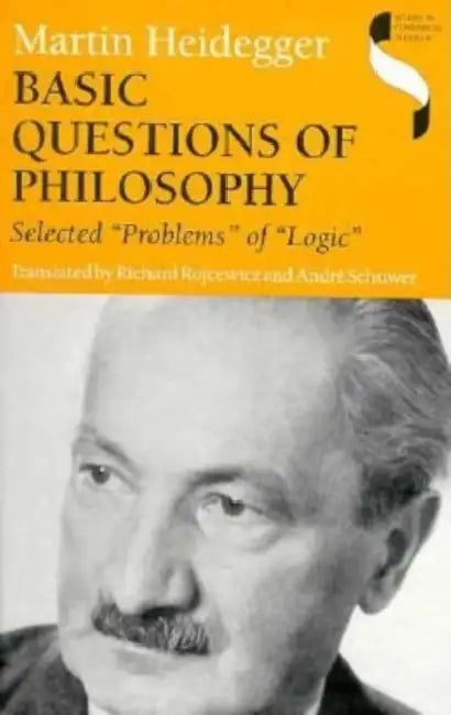 Buy Basic Questions of Philosophy (English, Martin Heidegger) Online at Best Price - BookBajar