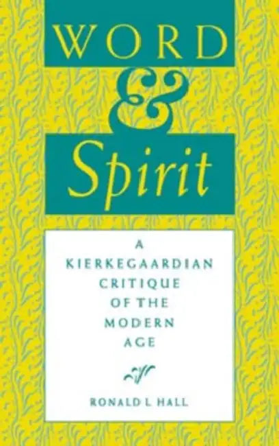 Word and Spirit (English, Ronald L. Hall) - Image 1 - BookBajar