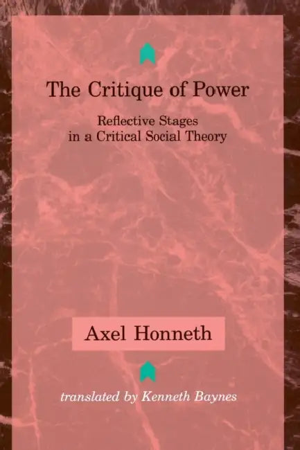 The Critique of Power (English, Axel Honneth | Kenneth Baynes) - Image 1 - BookBajar