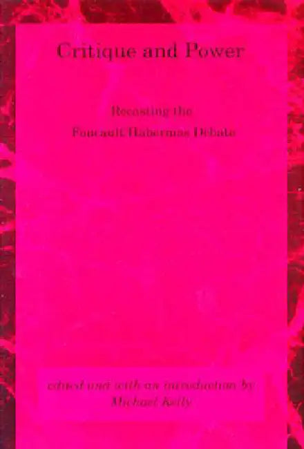 Buy Critique and Power (English, Michael Kelly) Online at Best Price - BookBajar