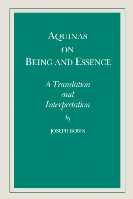 Buy Aquinas on Being and Essence (English, Joseph Bobik) Online at Best Price - BookBajar