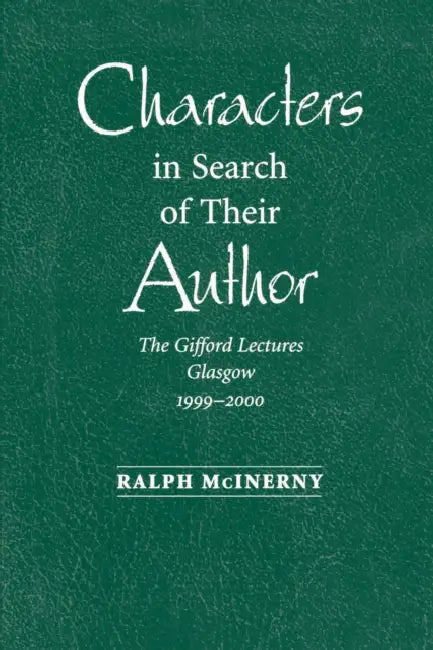 Characters in Search of Their Author (English, Ralph McInerny) - Image 1 - BookBajar