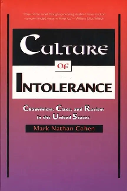 Buy Culture of Intolerance (English, Mark Nathan Cohen) Online at Best Price - BookBajar