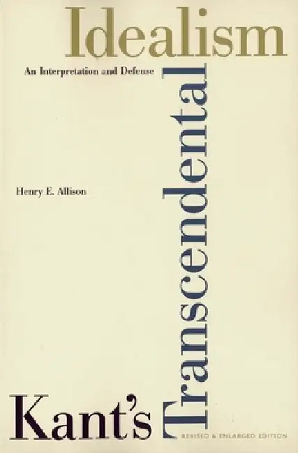 Buy Kant's Transcendental Idealism (English, Henry E. Allison) Online at Best Price - BookBajar