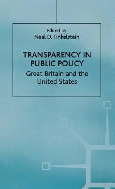 Transparency in Public Policy (English, N. Finkelstein) - Image 1 - BookBajar