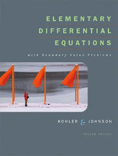 Buy Elementary Differential Equations with Boundary Value Problems (English, Werner Kohler | Lee Johnson) Online at Best Price - BookBajar