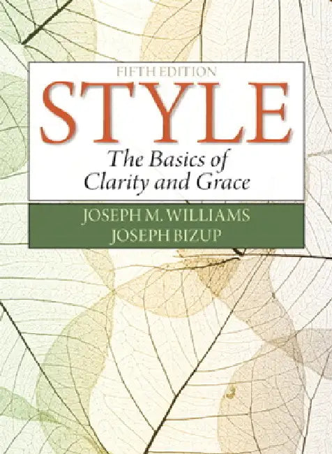 Buy Style (English, Joseph Williams | Joseph Bizup) Online at Best Price - BookBajar