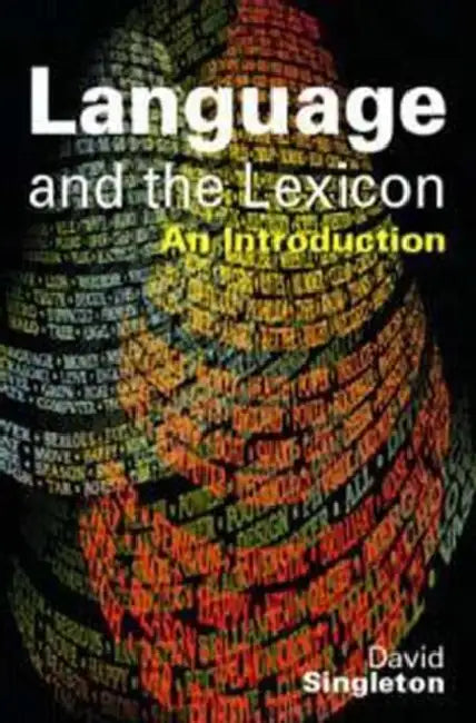 Buy Language and the Lexicon (English, David Singleton) Online at Best Price - BookBajar