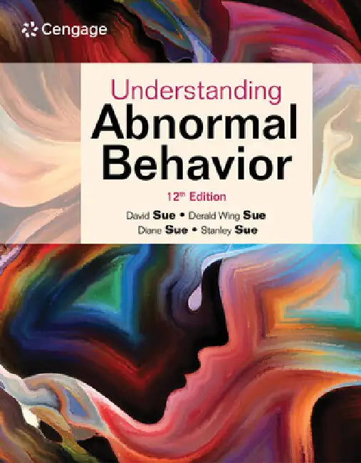 Buy Understanding Abnormal Behavior (English, David Sue | Derald Wing Sue | Diane Sue) Online at Best Price - BookBajar