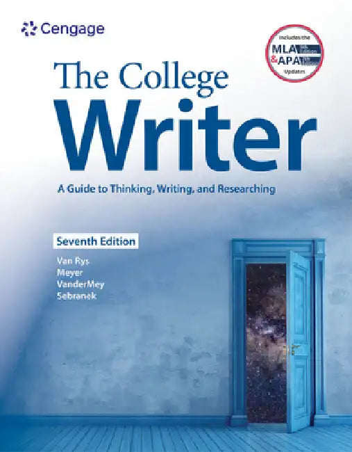 Buy The College Writer (English, John Van Rys | Verne Meyer | Randall VanderMey) Online at Best Price - BookBajar