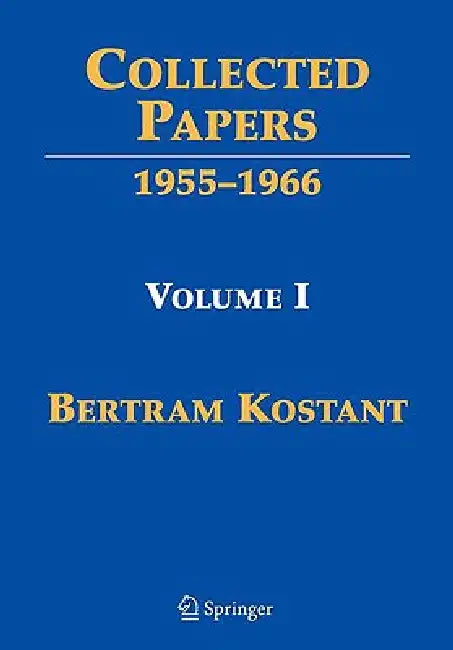Buy Collected Papers (English, Bertram Kostant | Anthony Joseph | Shrawan Kumar) Online at Best Price - BookBajar