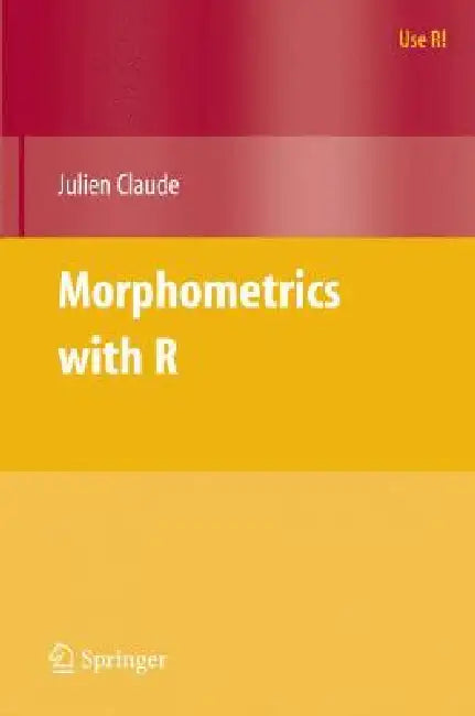 Buy Morphometrics with R (English, Julien Claude) Online at Best Price - BookBajar