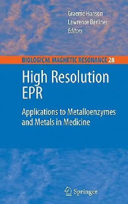 Buy High Resolution EPR (English, Graeme Hanson | Lawrence J. Berliner) Online at Best Price - BookBajar