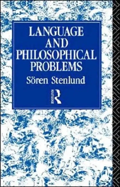 Buy Language and Philosophical Problems (English, Sören Stenlund) Online at Best Price - BookBajar