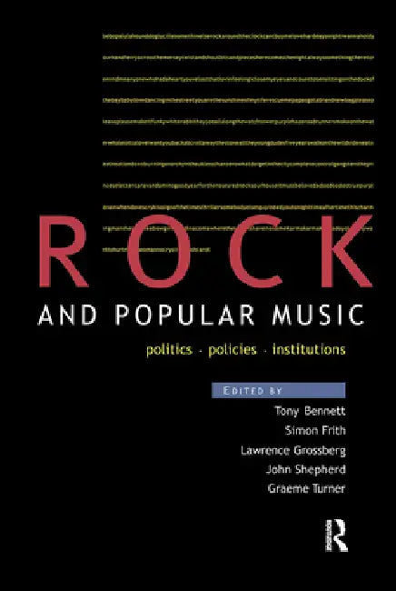 Buy Rock and Popular Music (English, Tony Bennett | Simon Frith | Larry Grossberg) Online at Best Price - BookBajar