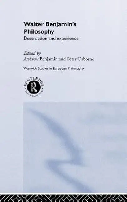 Buy Walter Benjamin's Philosophy (English, Andrew Benjamin | Peter Osborne) Online at Best Price - BookBajar