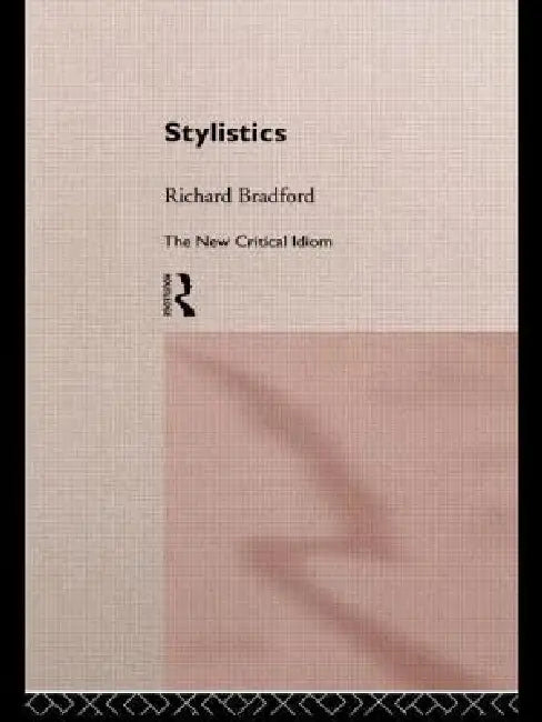 Buy Stylistics (English, Richard Bradford) Online at Best Price - BookBajar