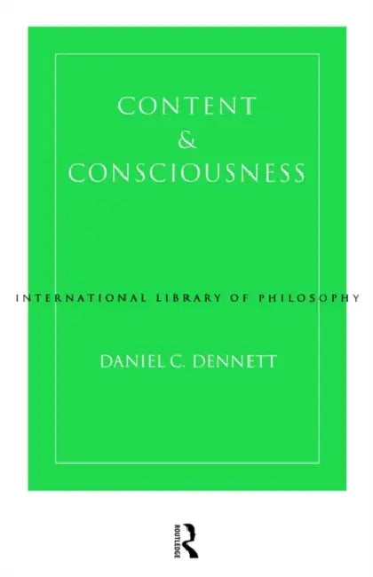 Buy Content and Consciousness (English, Daniel C. Dennett) Online at Best Price - BookBajar