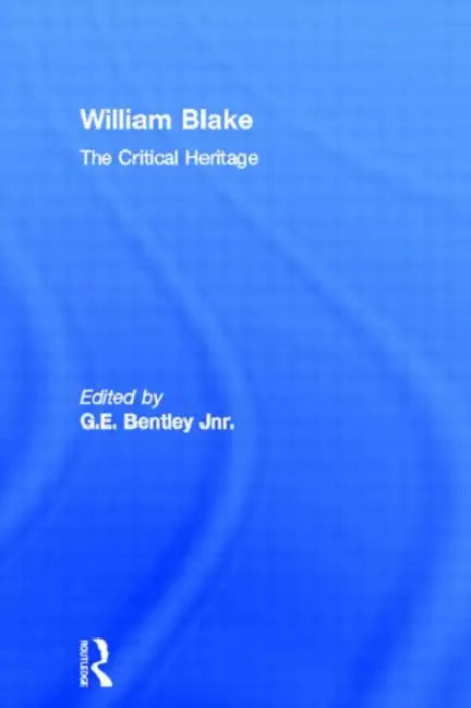 Buy William Blake (English, Bentley Jnr. G.E.) Online at Best Price - BookBajar