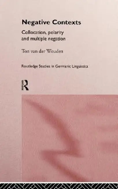 Buy Negative Contexts (English, Ton Van Der Wouden) Online at Best Price - BookBajar