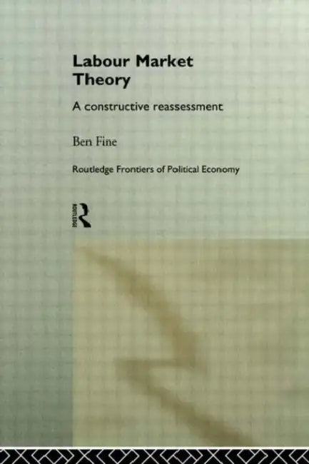 Buy Labour Market Theory (English, Fine Ben) Online at Best Price - BookBajar