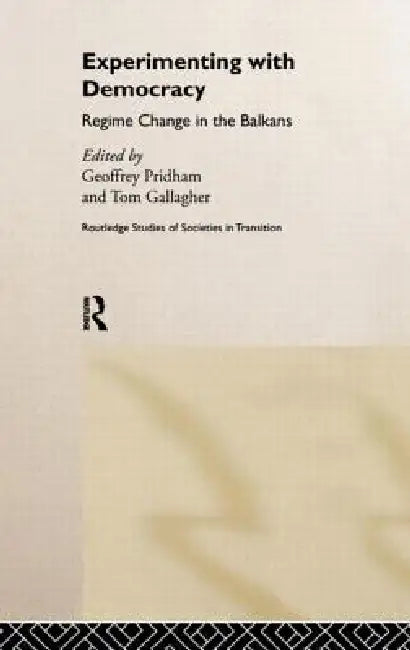Buy Experimenting With Democracy (English, Tom Gallagher | Geoffrey Pridham) Online at Best Price - BookBajar