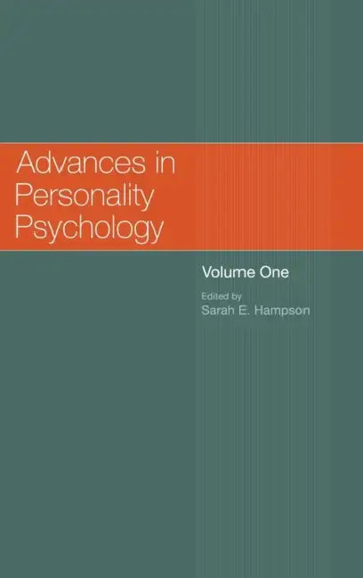 Buy Advances in Personality Psychology (English, Sarah E. Hampson) Online at Best Price - BookBajar