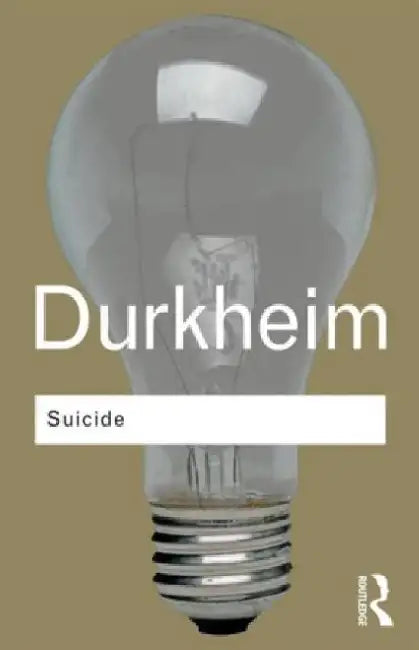 Suicide (English, Emile Durkheim) - Image 1 - BookBajar